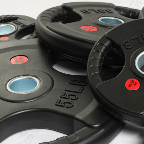 Talerze pod sztangę z trzema otworami Talerze pod sztangę z trzema otworami