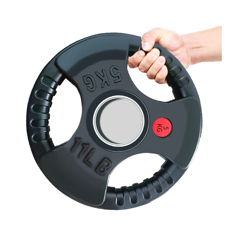 Talerze pod sztangę z trzema otworami